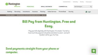 Bill Pay: Pay Bills Online Free | Huntington