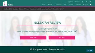 Hurst Review NCLEX-RN Review Course Details