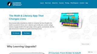 Learning Upgrade