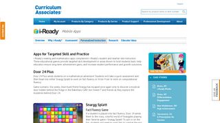 i-Ready iPad Apps - Curriculum Associates