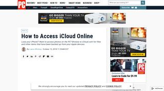 How to Access iCloud Online | PCMag.com