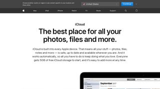 iCloud - Apple (UK)