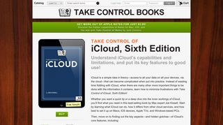 Take Control of iCloud | Take Control Books