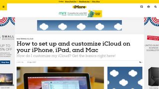 How to set up and customize iCloud on your iPhone, iPad, and Mac ...