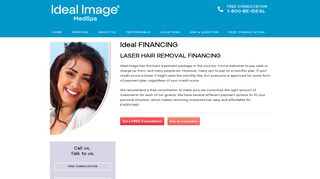 Ideal Image - Laser Hair Removal Financing