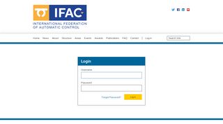 Log in - IFAC · International Federation of Automatic Control