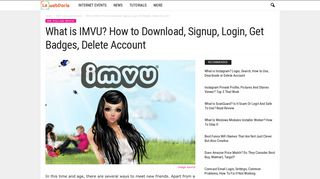 Www imvu com sign up