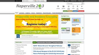Naperville Community Unit School District 203 / Homepage