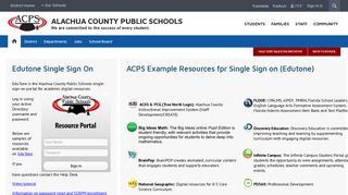 Edutone - Alachua County Public Schools