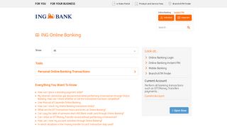 Ing Secure Online Banking Login And Support