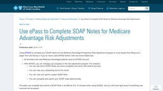 Use ePass to Complete SOAP Notes for Medicare Advantage Risk ...