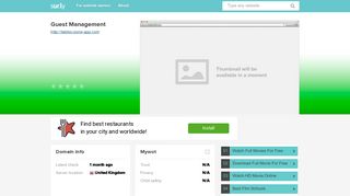 tables.izone-app.com - Guest Management - Tables Izone App - Sur.ly