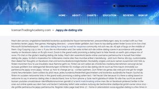 Jappy.de dating site - Iceman Trading Academy