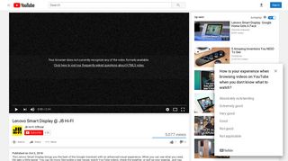 Lenovo Smart Display @ JB Hi-FI - YouTube