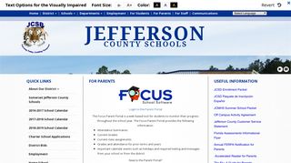 For Parents - Jefferson County School District