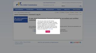 Joint Commission Connect Log In | Joint Commission