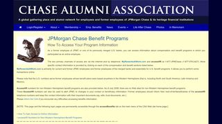JPMorgan Chase Benefit Programs - Chase Alumni Association