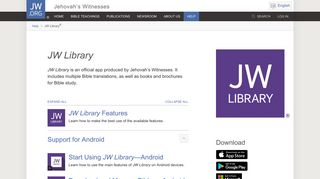 jw org jw library app