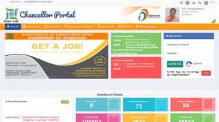 Chancellor Portal || Home Page