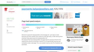 Access payments.kalyanjewellers.net. KALYAN
