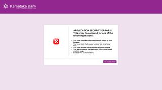 MoneyClick e-Banking: Registration for Internet ... - Karnataka Bank