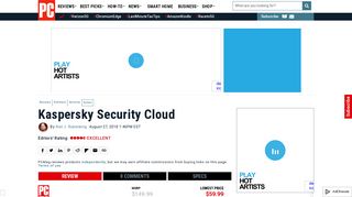Kaspersky Security Cloud Review & Rating | PCMag.com