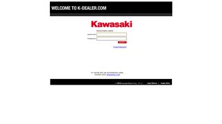 Bering strædet Uden tolerance Kawasaki K Web Dealer Login and Support