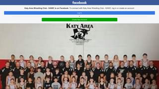 Katy Area Wrestling Club - KAWC - Photos | Facebook