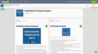 keep2share premium link reddit