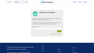 Sign In | Khan Academy
