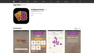 KickBack Points on the App Store - iTunes - Apple