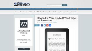 How to Fix Your Kindle If You Forget the Passcode | The eBook ...