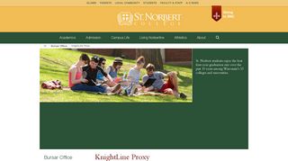 KnightLine Proxy | St. Norbert College