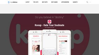 Kooup - Date Your Soulmate by Fugang Co.,Ltd - AppAdvice
