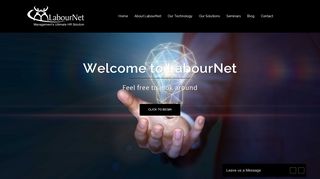LabourNet homepage Homepage of Labournet website