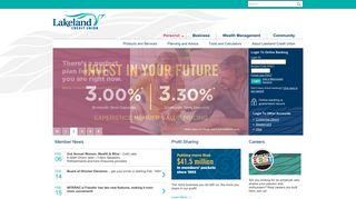 Lakeland Credit Union - Menu