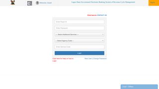 LOG-IN - LASG EBS-RCM