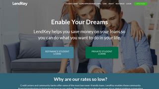 LendKey: Online Student Loans From Credit Unions & Local Banks