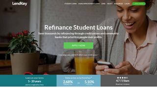 Refinance Student Loans: Student Loan Refinancing | LendKey