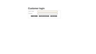 Customer login User ID / alias Password Logon Forgotten password ...