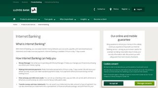 Internet Banking - Lloyds Bank Private Banking