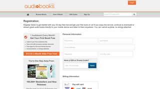 The Audiobook Store - Audiobooks.com