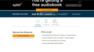 Audible.com - Over 425,000 of the Best Audiobooks & Original Content
