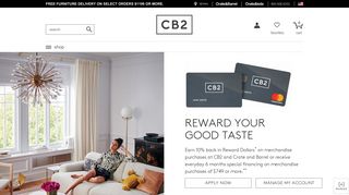 Crate and Barrel Credit Card | CB2