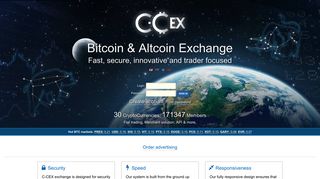 C-CEX.com - Crypto-currency exchange / MultiWallet