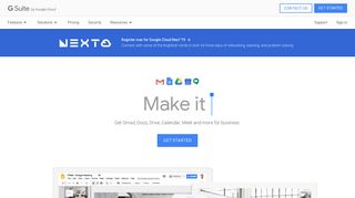 G Suite: Collaboration & Productivity Apps for Business - Google