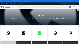 Free icons, +99,000 files in .PNG, .EPS, .SVG format - Freepik