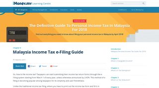 Income Tax Malaysia Login and Support