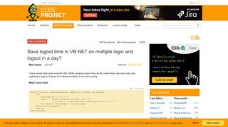 [Solved] Save logout time in VB.NET on multiple login and logout ...