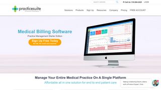 Medical Billing|Practice Management|Prior Authorization|PracticeSuite -